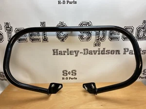 Genuine Harley-Davidson Dyna ENGINE GUARD Gloss Black 49320-09 - Picture 1 of 4