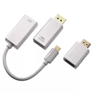 USB 3.1 Type-C to DP Display Port HDMI VGA Female Active Adapter Converter S8 S7 - Picture 1 of 7