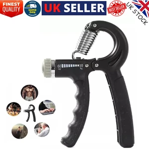 5-60KG Sport Hand grip Strengthener Adjustable Forearm Trainer Finger exerciser. - Picture 1 of 9