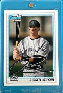 Bowman Draft Picks 2010 - Russell Wilson (RC) #BDPP47 (Béisbol Rockies) = Como nuevo+ - Imagen 1 de 4