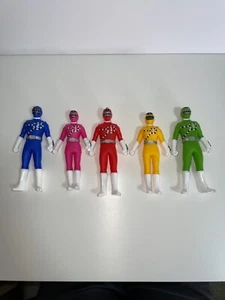 Used D115 Power Rangers Train Force Mini Sofvi 5 Set - Picture 1 of 3