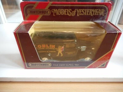 Matchbox Models of Yesteryear GMC Van "Goblin" in schwarz in Box - Bild 1 von 2