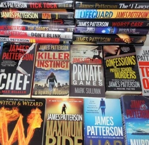 James Patterson Books: Private Games, Independent Novels, and more!-PickYourlot! - Picture 1 of 29