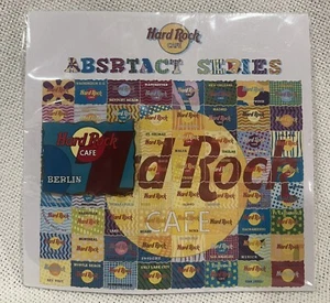 BERLIN ABSTRACT PUZZLE SERIES PIN 2002 COLLECTOR CARD Hard Rock Cafe - NEW - Picture 1 of 2