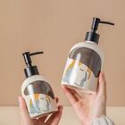 Portable Liquid Soap Dispenser Ceramic Shampoo Jar Sub Lotion Bottle  Bathroom