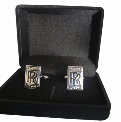Car Cufflinks Rolls Royce Titanium Plated - Wedding  Family IN A GIFT BOX UK - Image 1 of 2
