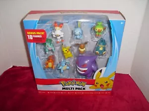 NUOVO Pokemon Multi Pack Battle Figure Bonus Pack 10 Figurine - Foto 1 di 2