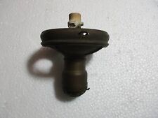 Antique brass gas light burner & 3 inch fitter lamp shade holder ring