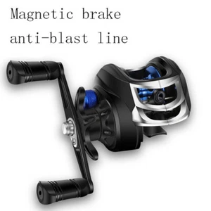 Fishing Reel Left Right Hand Baitcasting Reel Adjustable Brake SystemY_ro - Picture 1 of 13