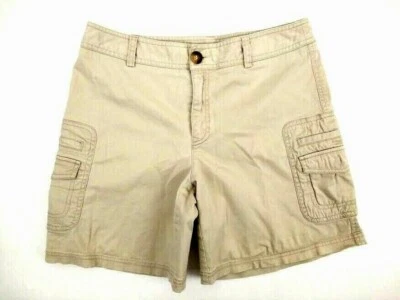 Pantalones Cortos Clásicos Charter Club Para Mujer Beige Algodón Elastizados 2 Bolsillos Talla 8  Foto 1 de 4
