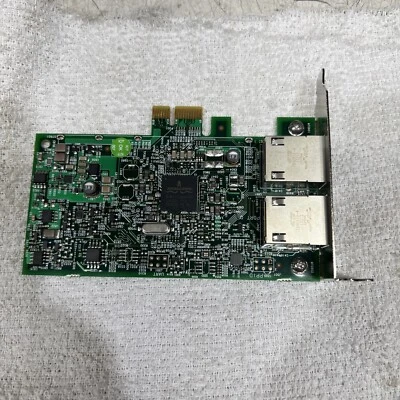 DELL Used Broadcom N27204 Dual Port Ethernet Card New Open Box - Image 1 of 4