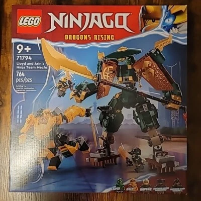 LEGO Ninjago Dragons Rising Lloyd Arin's Ninja Team Mechs 71794 NEW + SEALED - Image 1 of 2