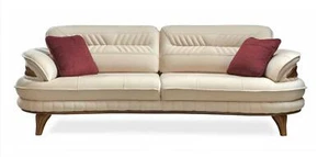 Sofa 3 Sitzer Couchen Sofas Art déco Dreisitzer Neu Textil Luxus Couch Polster - Bild 1 von 2