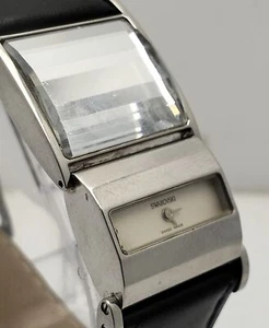 Swarovski Crystal Rhinestone Swiss Quartz Vintage Women’s Watch FWD235SIM4 - Picture 1 of 6