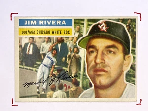 1956 Topps Jim Rivera #70 Chicago White Sox - Picture 1 of 3