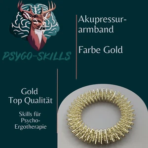 Akupressurarmband /Massagearmband - Skilltraining (Psycho-/Ergotherapie) - Bild 1 von 5