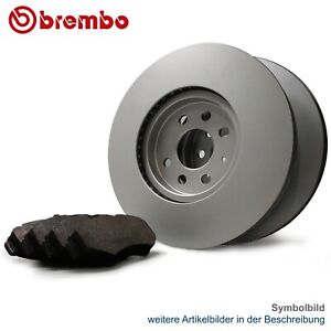 BREMBO Bremsscheiben Set + Beläge für RENAULT LAGUNA 1 SAFRANE 2 16V K568 B563