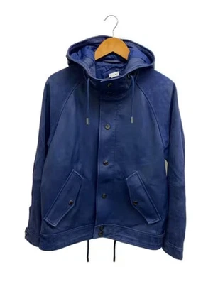 HUGO BOSS / Suede / Jacket / Size 44 / Leather / NVY / 10224025 - Image 1 of 4