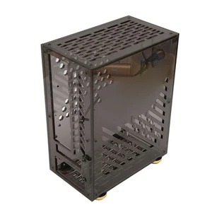 (Black)Clear Acrylic Mini ITX Case 4.3L DIY Mini ITX Computer Case For Flex - Bild 1 von 12