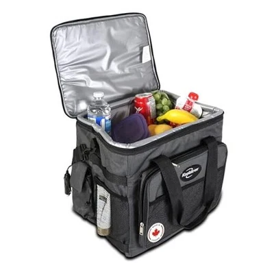  Refrigerador Eléctrico Portátil Enchufable 12V Bolsa Enfriador Coche, 26 cuartos (25 L) 26 cuartos Foto 1 de 4