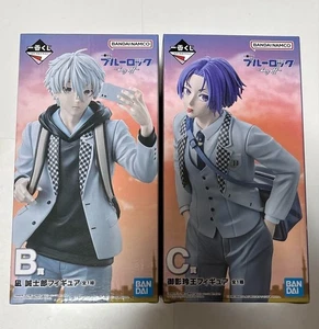 Conjunto de figuras Ichiban Kuji Blue Lock Reo Mikage & Seishiro Nagi nuevo sin abrir - Imagen 1 de 1