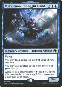 MTG Mm'menon, the Right Hand (068) *Non-Foil* Base Rare Edge Of Eternities NM/MT - Picture 1 of 2