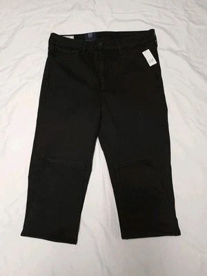 Mujer Nuevo Con Etiquetas Gap "Universal Jegging Leggings" Negro Jegging Talla 14 Medidas 32.5x28.5 Foto 1 de 4
