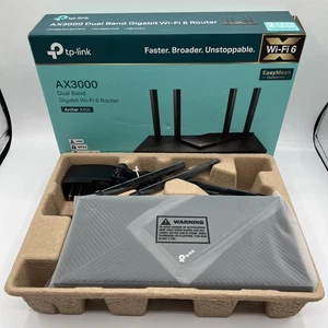 TP-Link Dual-Band AX3000 Wi-Fi 6 Router Archer AX55 Wireless Gigabit Router - Picture 1 of 4