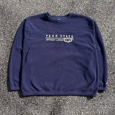 Vellón bordado Penn State vintage años 90 cuello redondo Foto 1 de 2