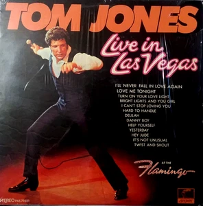 TOM JONES - Live in Las Vegas At The Flamingo - Vinyl LP 1969 ORIGINAL SHRINK - Bild 1 von 10