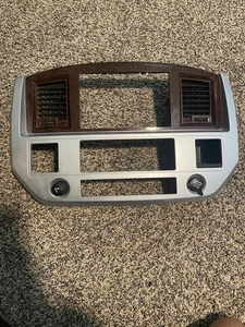 06-09 DODGE RAM radio climate control dash bezel trim vent - Picture 1 of 6