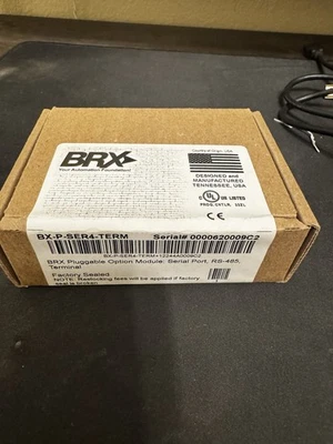 AutomationDirect BX-P-SER4-TERM BRX Pluggable Option Module Serial Port, RS-485 - Image 1 of 3