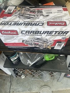 Edelbrock 1406 Performer 600 CFM 4 Barrel Carburetor, Electric Choke,Made in USA - Picture 1 of 4