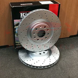 Dischi Freno Anteriore Performance Traforati A Croce per Nissan 370Z 2009- - Foto 1 di 1