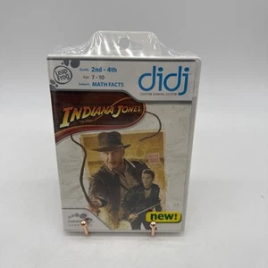 Leap Frog Didj Indiana Jones Game Math Facts Learning Path Connected Game | NEW - Picture 1 of 7