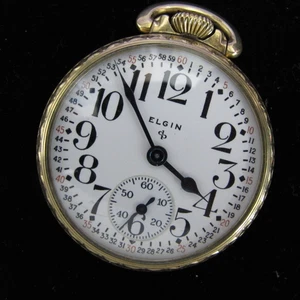 Elgin Pocket Watch to be sold no reserve 5pm ebay Live Auction 7-29 #006 - Photo 1/6