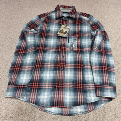 Jockey Button Down Shirt Men’s Multicolored Plaid Long Sleeve Size Small NWT - Image 1 of 4