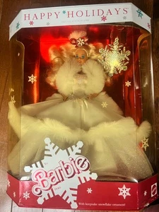 Vintage 1989 Special Edition Happy Holidays Barbie Doll 3523 In Box - Picture 1 of 10