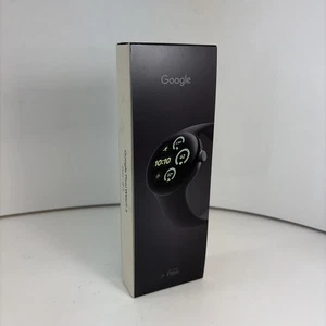 Google Pixel Watch 3 41mm Black Aluminum (GPS) w/ Black Sport - NEW & SEALED!! - Picture 1 of 9