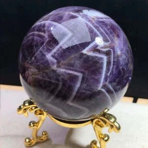 60mm+ High Quality Purple Dream Amethyst Quartz Crystal Sphere Healing - Imagen 1 de 13