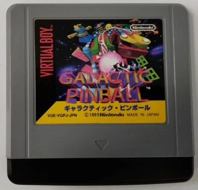 Nintendo Virtual Boy Galactic Pinball Japan Cartridge Only 3183 SP - Image 1 of 2