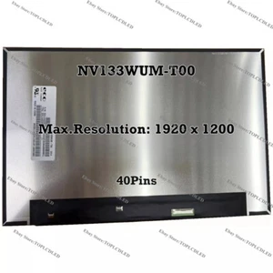 LCD Bildschirm NV133WUM-T00 V3.0 Matrix 1920x1200 Berühren Laptop Panel - Bild 1 von 1