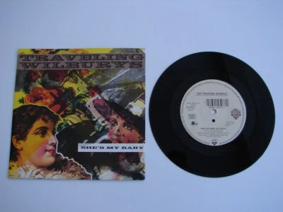 TRAVELING SHE'S MY BABY  7" 45 GERMANY Pressing HARRISON PETTY ELO Dylan - Image 1 of 4