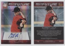 2012 Elite Extra Edition Back to the Future Signatures /599 Barret Loux #5 Auto