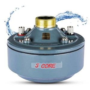 5Core Compression Driver 600W Peak Tweeter Diaphragm Throat Twist Horn Timpano - Picture 1 of 12