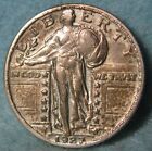 1927 Standing Liberty Silver Quarter Near High Grade Old US Coin