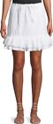 Lovers And Friends Jenna Mini Skirt White Eyelet Mid Rise Xs