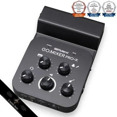 ROLAND GO MIXER PRO-X Black Audio Portable Smartphone Studio Palm Size PROX JP - Image 1 of 4