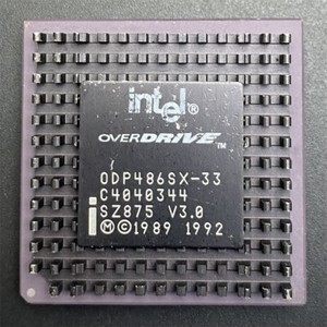 Intel ODP486SX-33 CPU SZ875 V3.0 66MHz ODP Overdrive Processor PGA169 80486DX2