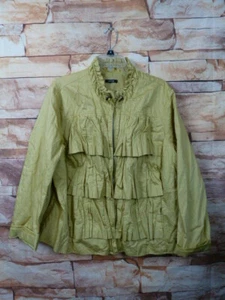 Apt. 9 Women Yellow Jacket Size L-XL  - Picture 1 of 7